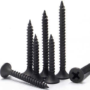 WOMSI #6 x 2'' Wood Screws, Phillips Flat Head Long Screws, Self-Tapping Countersunk Screws, Exterior Wood Screws, Fasteners for Various Woodworking Repairs and DIY Projects (100 pcs)